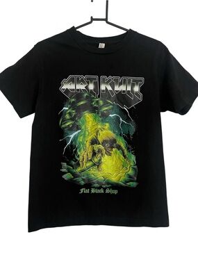 6 ART KULT ALIEN UFO HORROR TEE- SMALL
